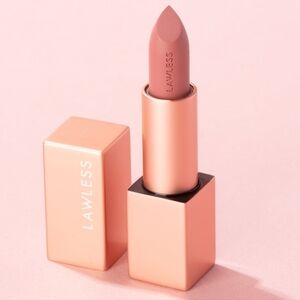 Lawless FEMME Forget The Filler Lip Plumping Satin Lipstick (Blush Rose Pink)